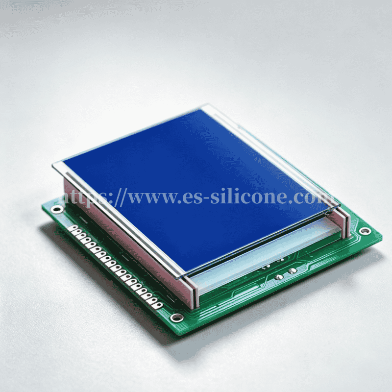 Zebra Strip LCD Sinyal İletimi — Çok Katmanlı İletken Silikon Ara Bağlantı