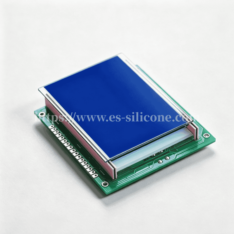 Zebra Strip LCD Sinyal İletimi — Çok Katmanlı İletken Silikon Ara Bağlantı
