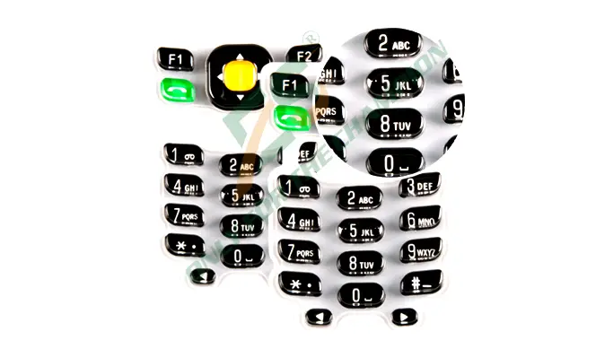 Crystal Buttons Silicone Plastic P R Craftsmanship